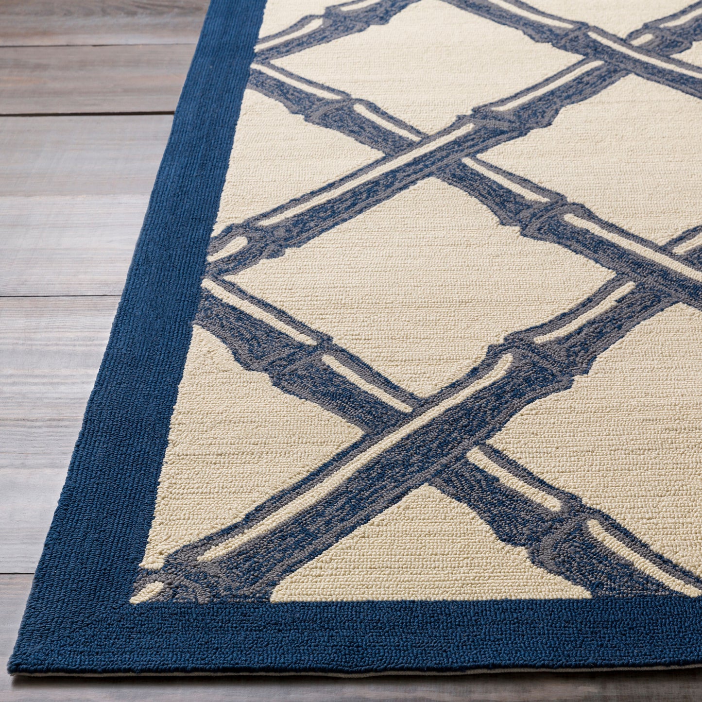 Alfombra para interior y exterior hecha a mano, Bondi Beach BBC-2016, 2,44 m x 3,05 m