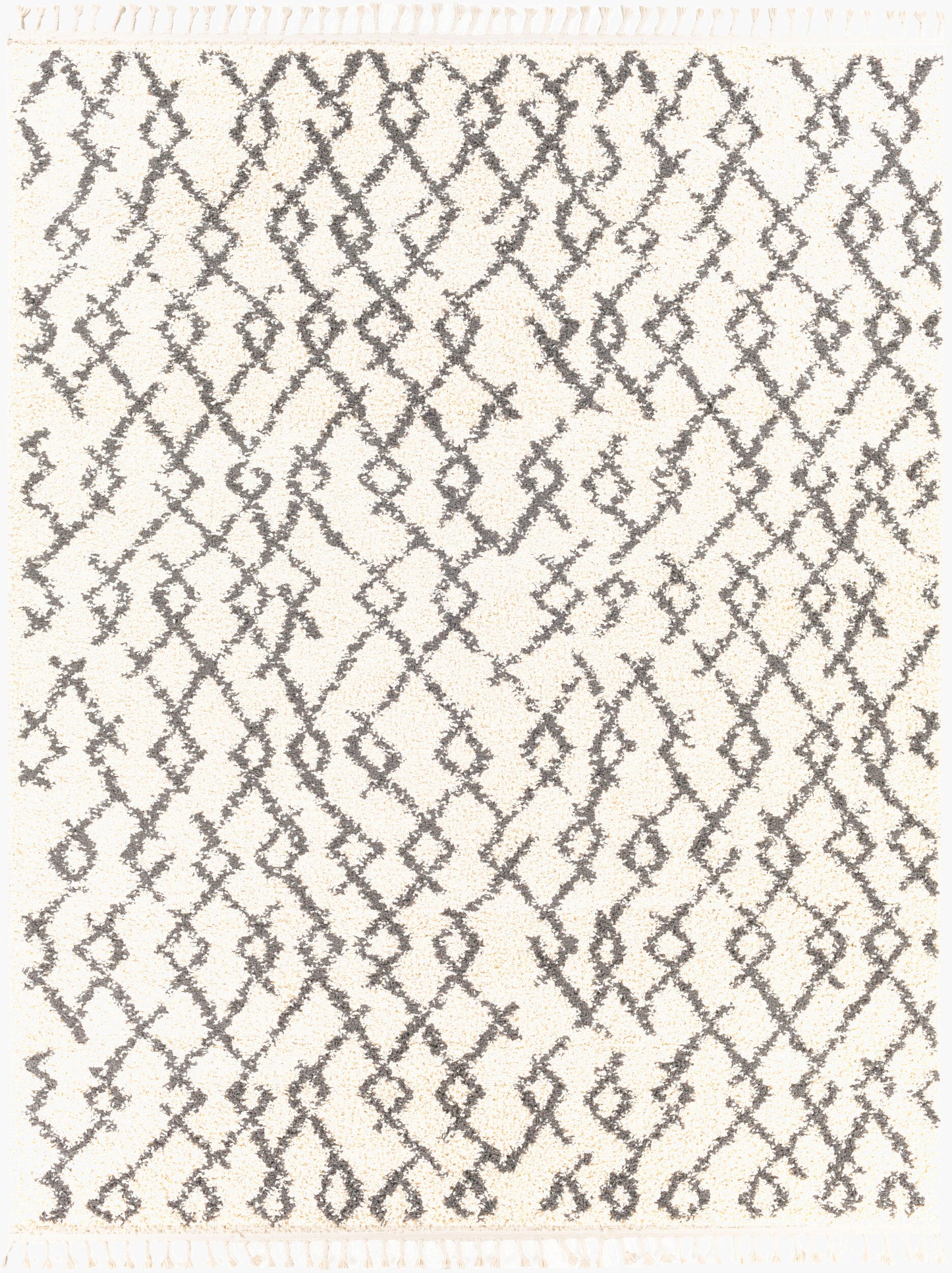 Berber Shag BBE-2301 8' x 10' Machine Woven Area Rug