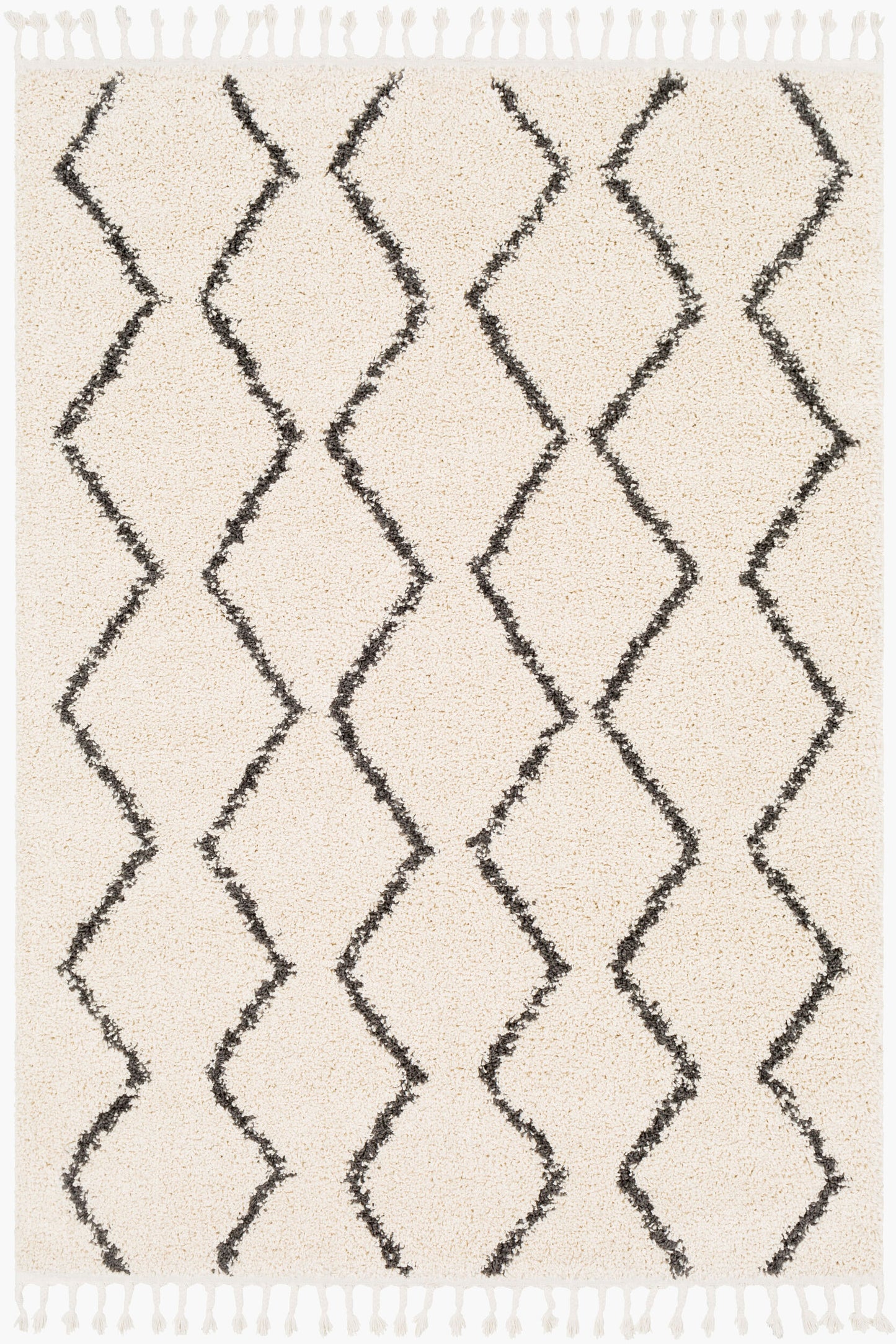 Berber Shag BBE-2303 9' x 12' Machine Woven Area Rug