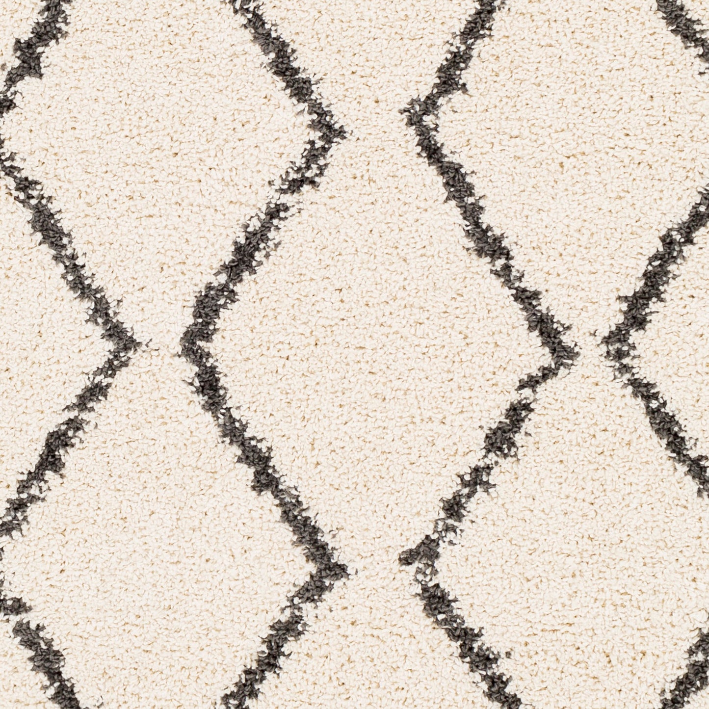 Berber Shag BBE-2303 8ft Square Machine Woven Area Rug