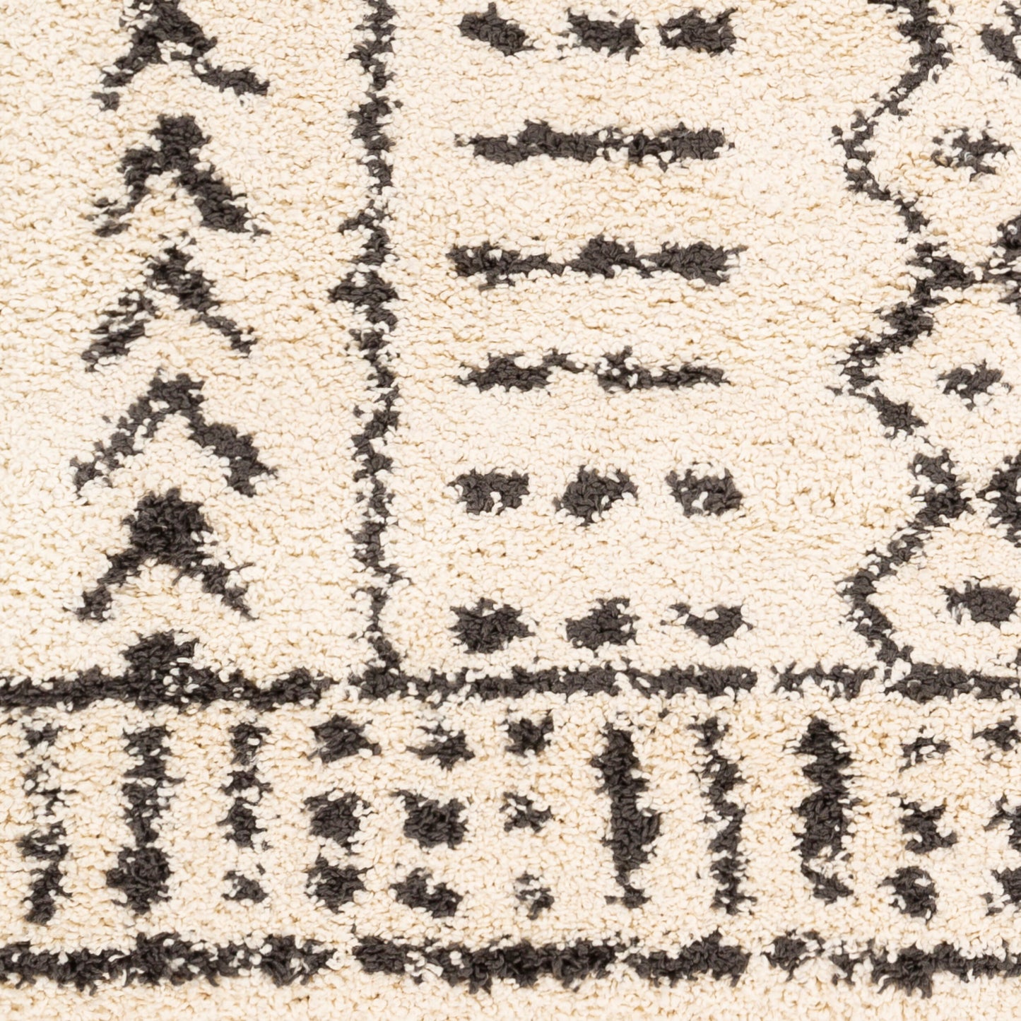Berber Shag BBE-2311 5' x 7' Machine Woven Area Rug