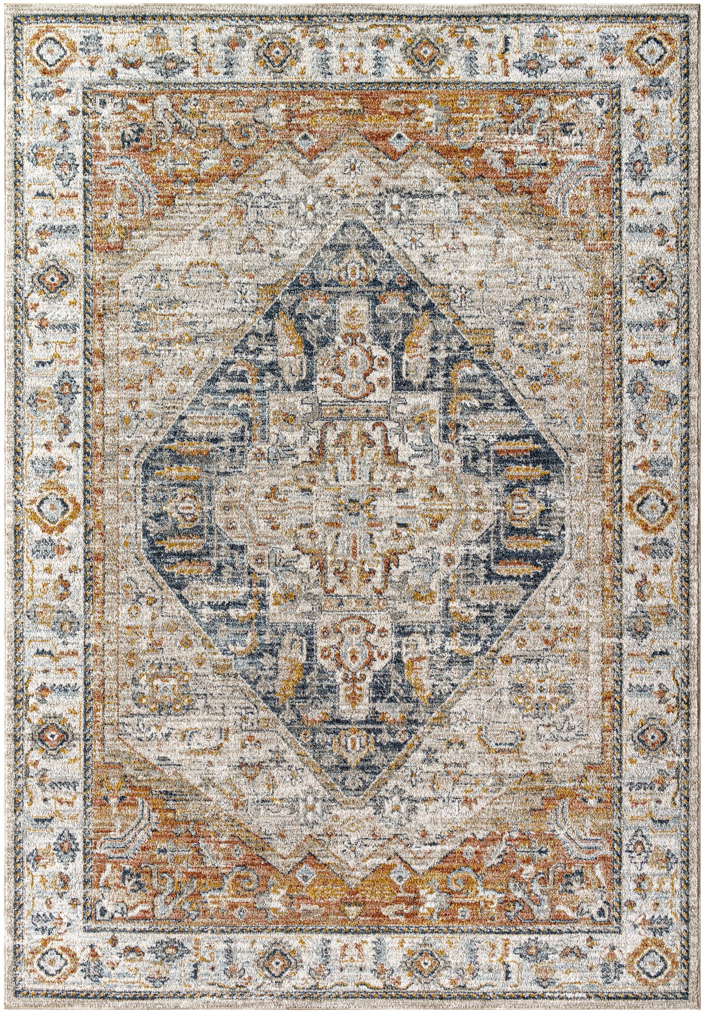 Beckham BCM-2300 7ft Runner Machine Woven Runner Rug