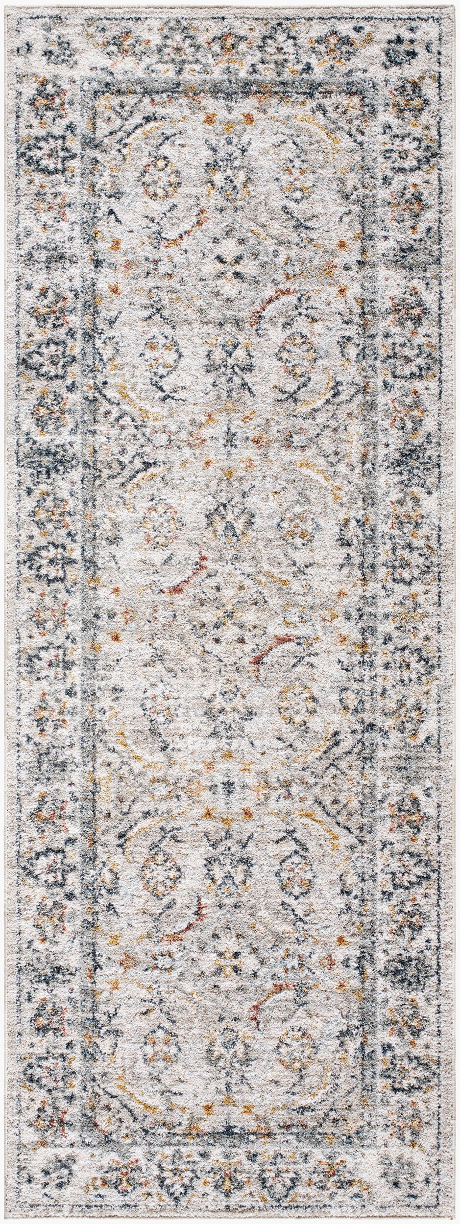 Beckham BCM-2319 7ft Runner Machine Woven Runner Rug