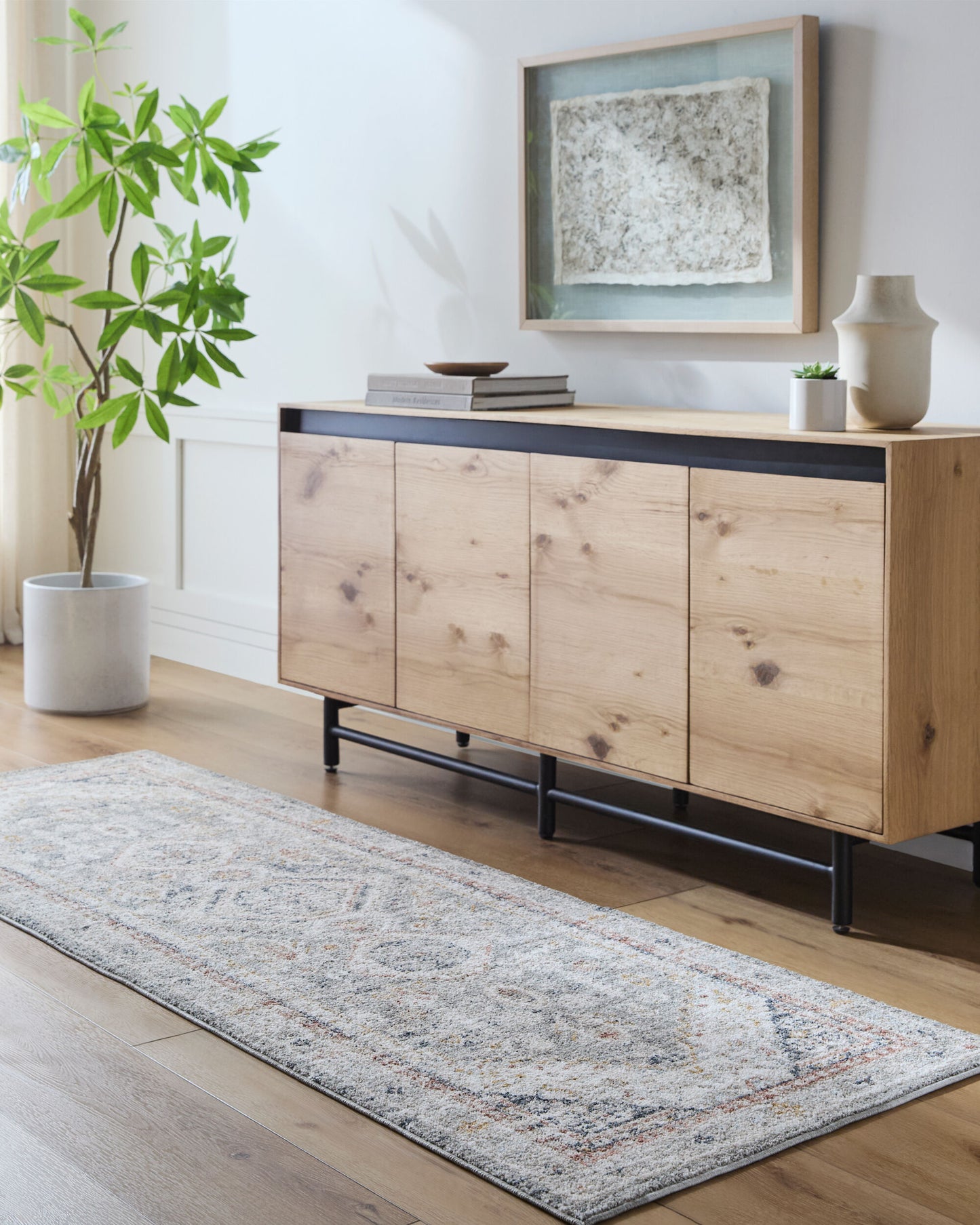 Alfombra tejida a máquina Beckham BCM-2324 de 2,7 x 3,6 m