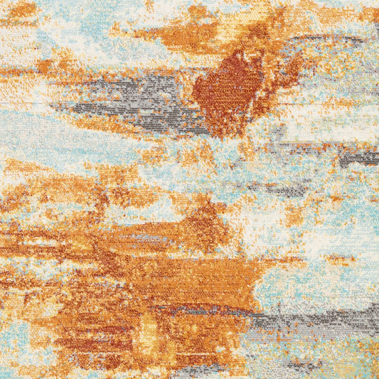 Alfombra tejida a máquina Bodrum BDM-2309 de 2,13 m x 2,74 m