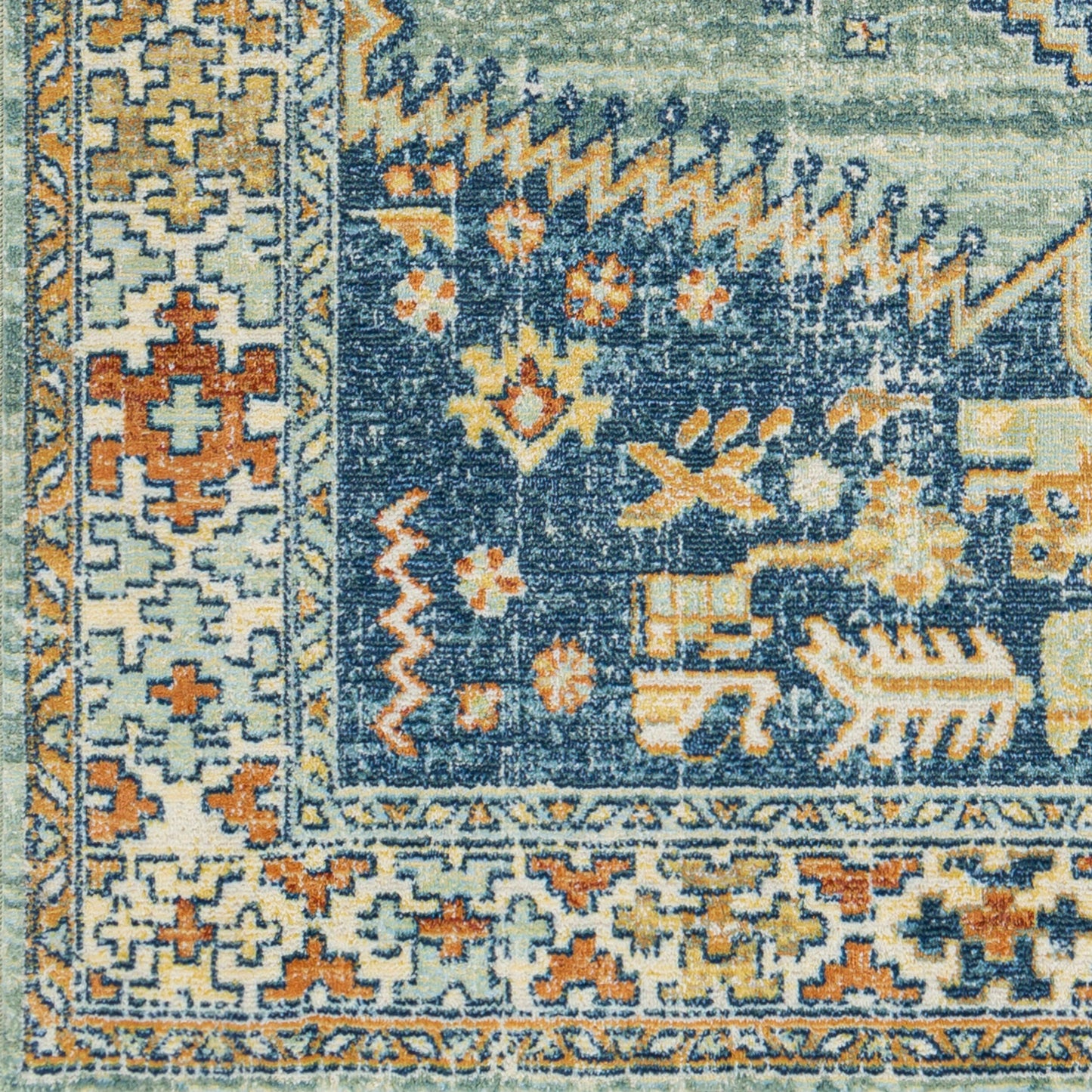 Bodrum BDM-2333 8' x 10' Machine Woven Indoor/Outdoor Area Rug