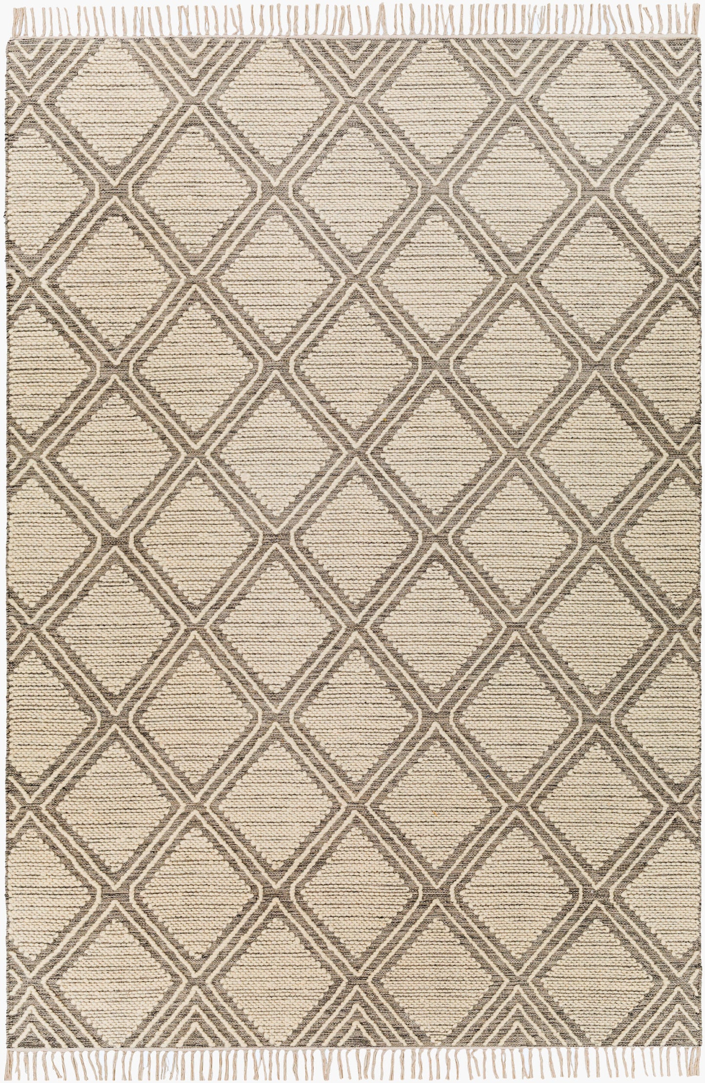 Alfombra decorativa beduina BDO-2314 de 90 x 150 cm, hecha a mano