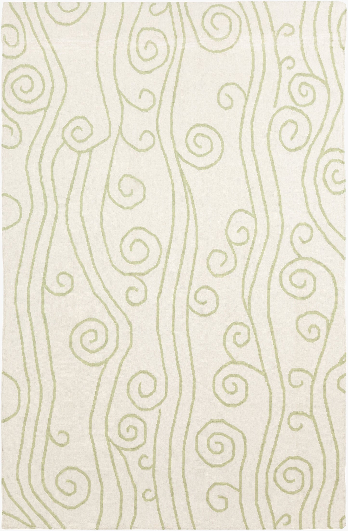 Alfombra decorativa de lana hecha a mano Boardwalk BDW-4006 de 90 x 150 cm