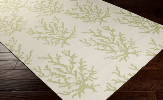 Alfombra decorativa de lana hecha a mano Boardwalk BDW-4008 de 90 x 150 cm