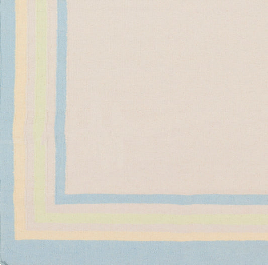 Alfombra de lana hecha a mano Boardwalk BDW-4023 de 2,7 x 3,6 m