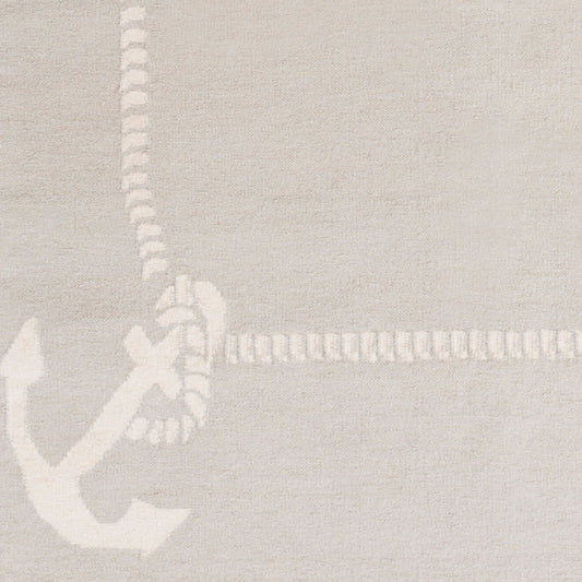 Alfombra de lana hecha a mano Boardwalk BDW-4038 de 2,7 x 3,6 m