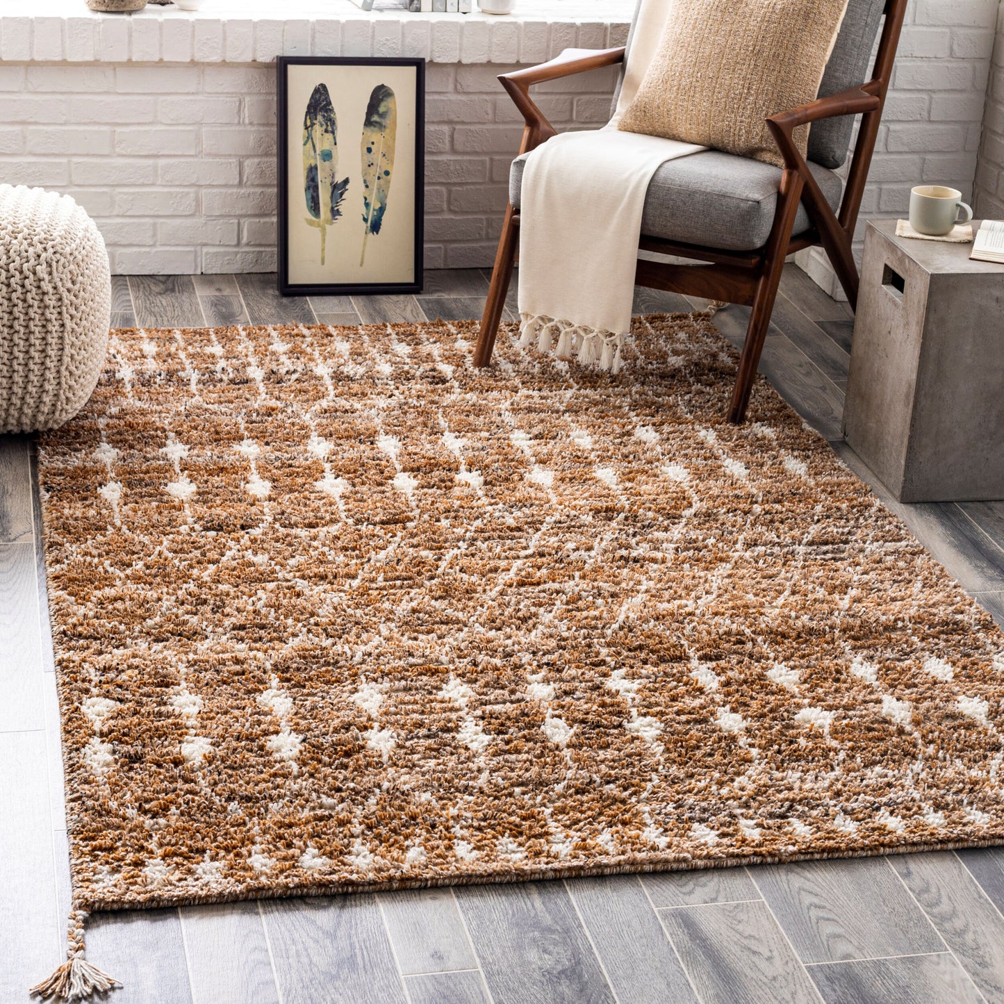 Birch BHC-2300 9' x 12' Handmade Recyled Area Rug