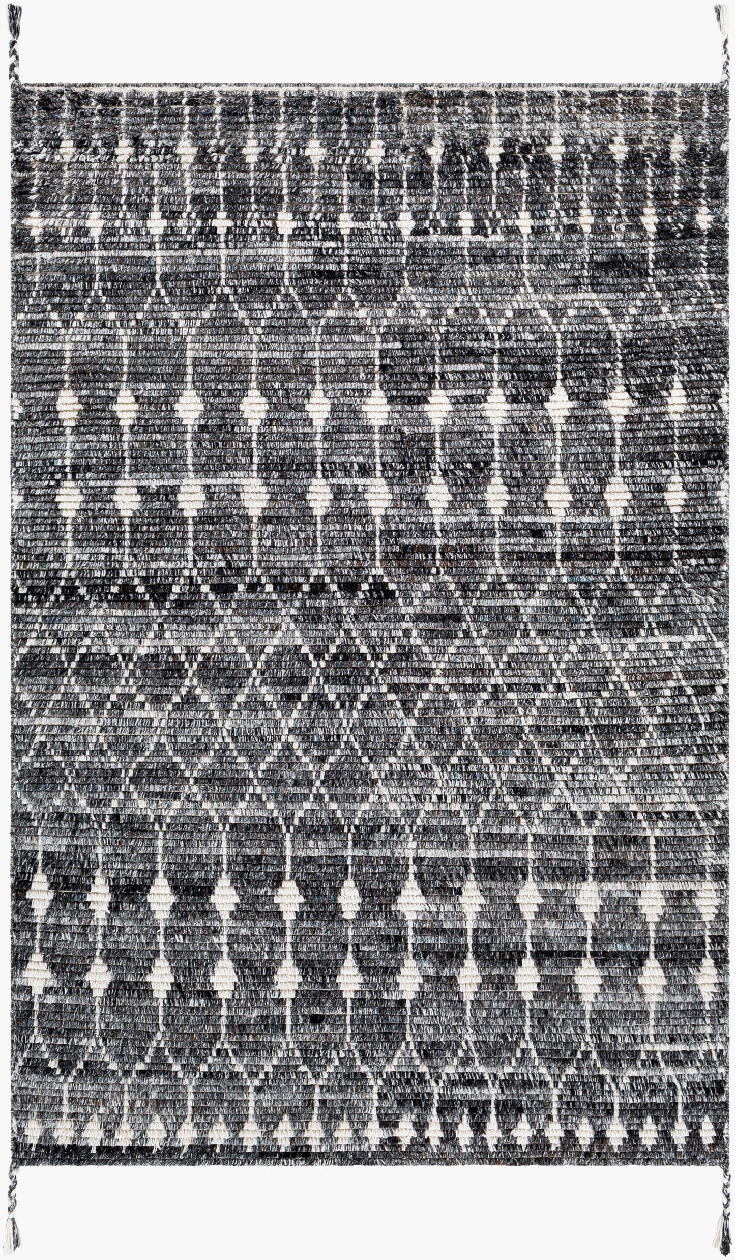 Birch BHC-2301 2' x 3' Handmade Recyled Accent Rug