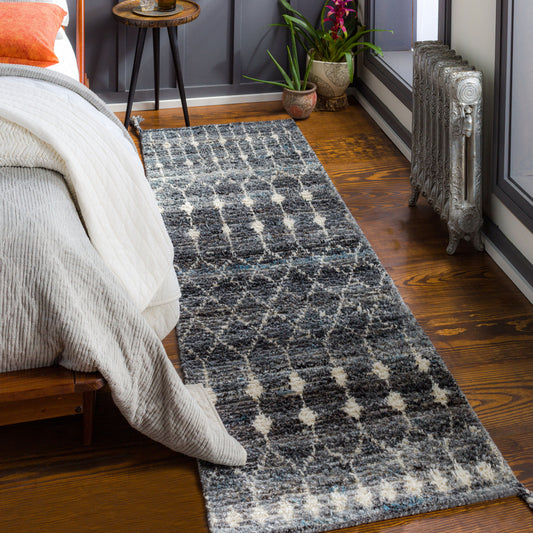 Birch BHC-2301 8ft Runner Handmade Recyled Runner Rug