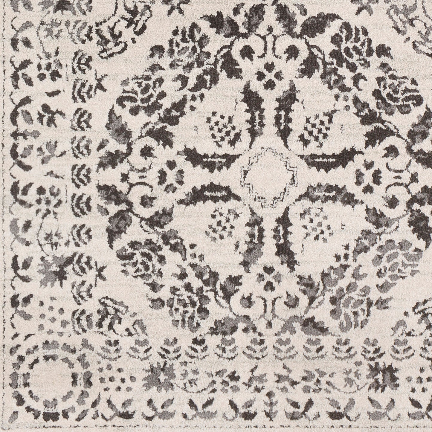 Bahar BHR-2318 5ft Square Machine Woven Area Rug