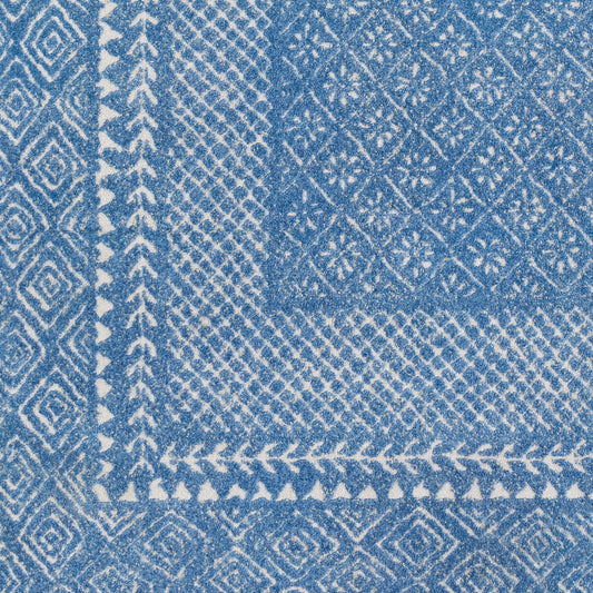 Alfombra decorativa tejida a máquina Bahar BHR-2320 de 3' x 5'