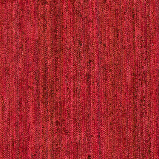 Alfombra de yute hecha a mano Brice BIC-7001 de 4' x 6'