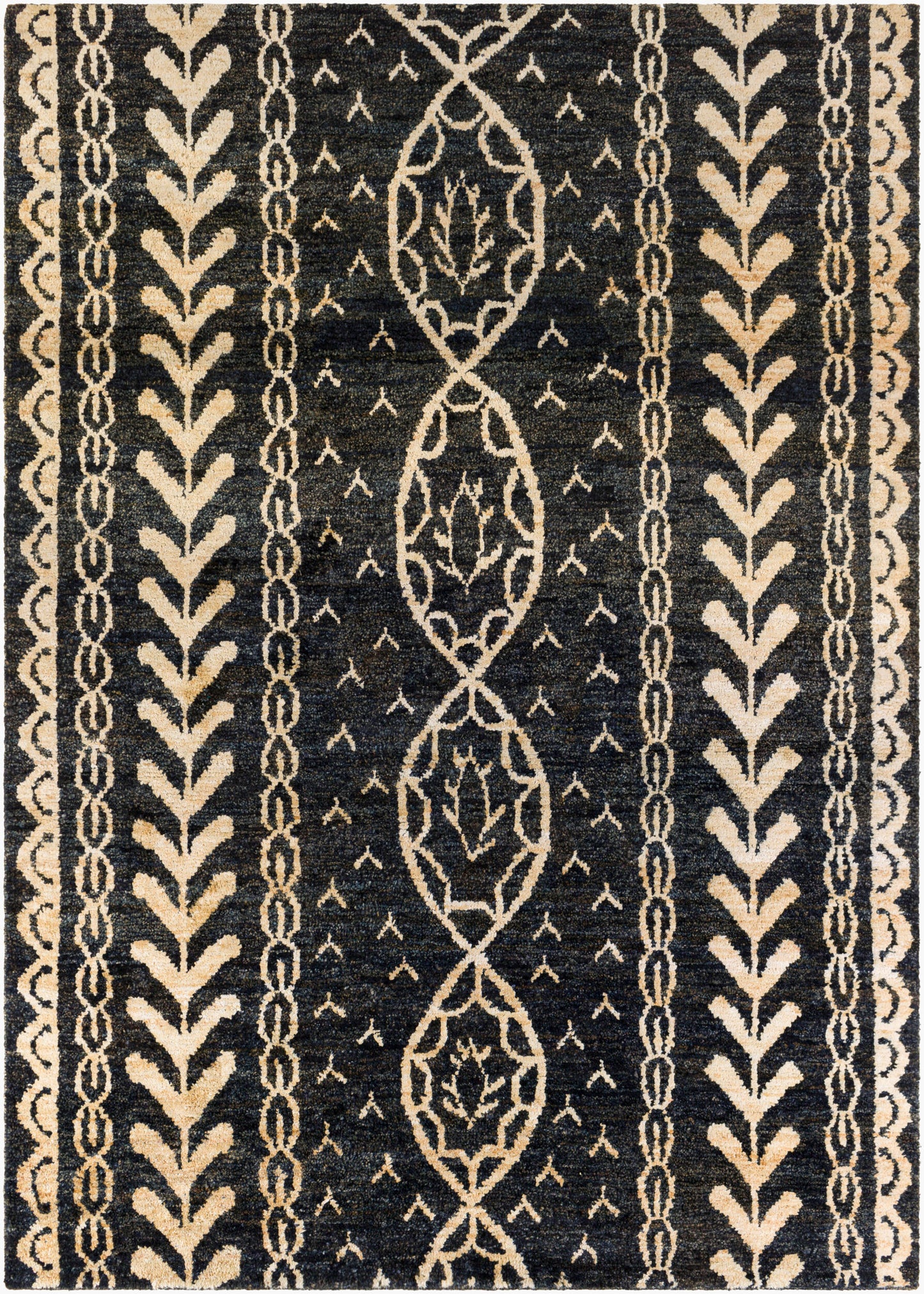 Alfombra de yute hecha a mano Bjorn BJR-1000 de 2,44 m x 3,34 m