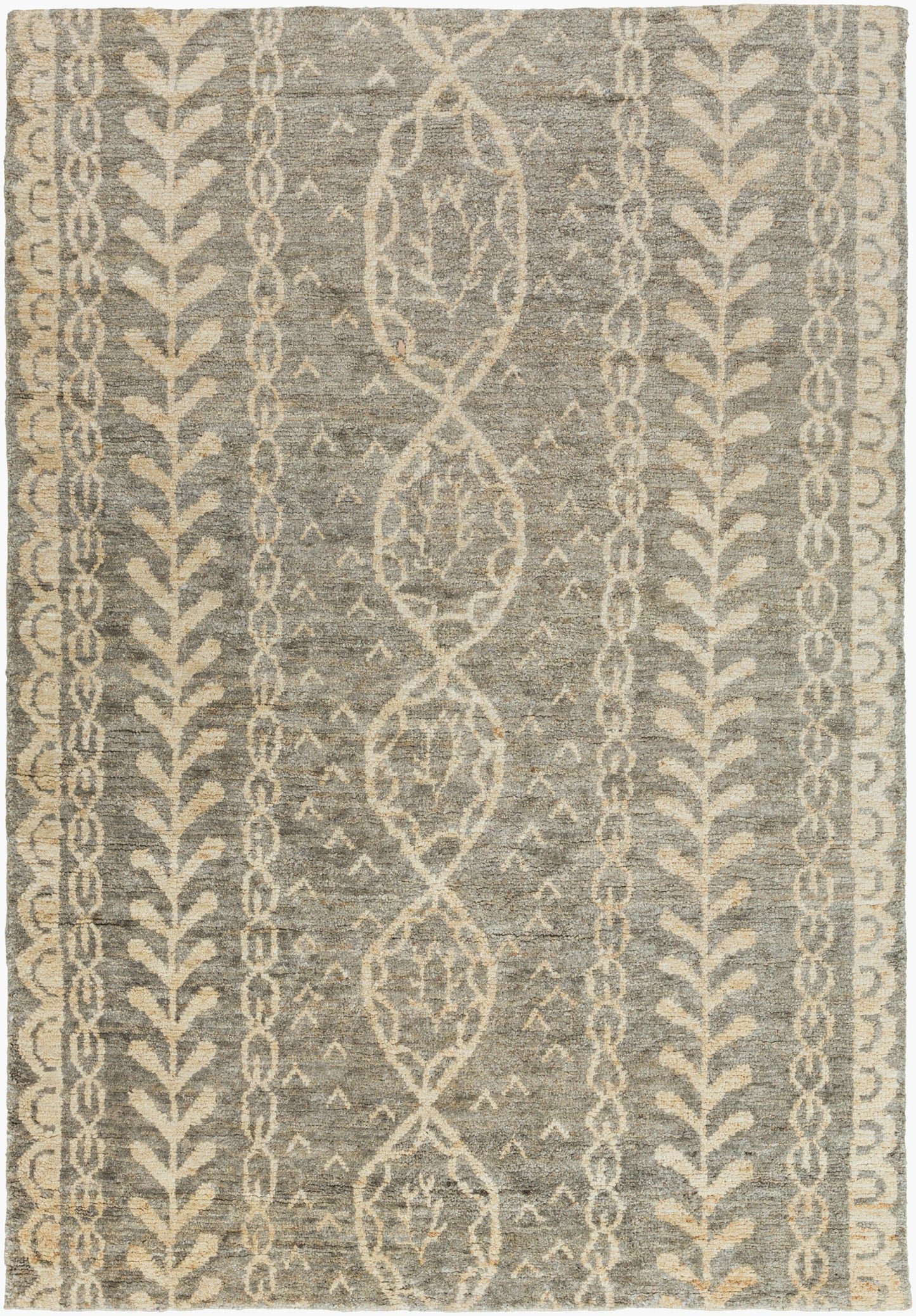 Alfombra de yute hecha a mano Bjorn BJR-1001 de 2,44 m x 3,34 m