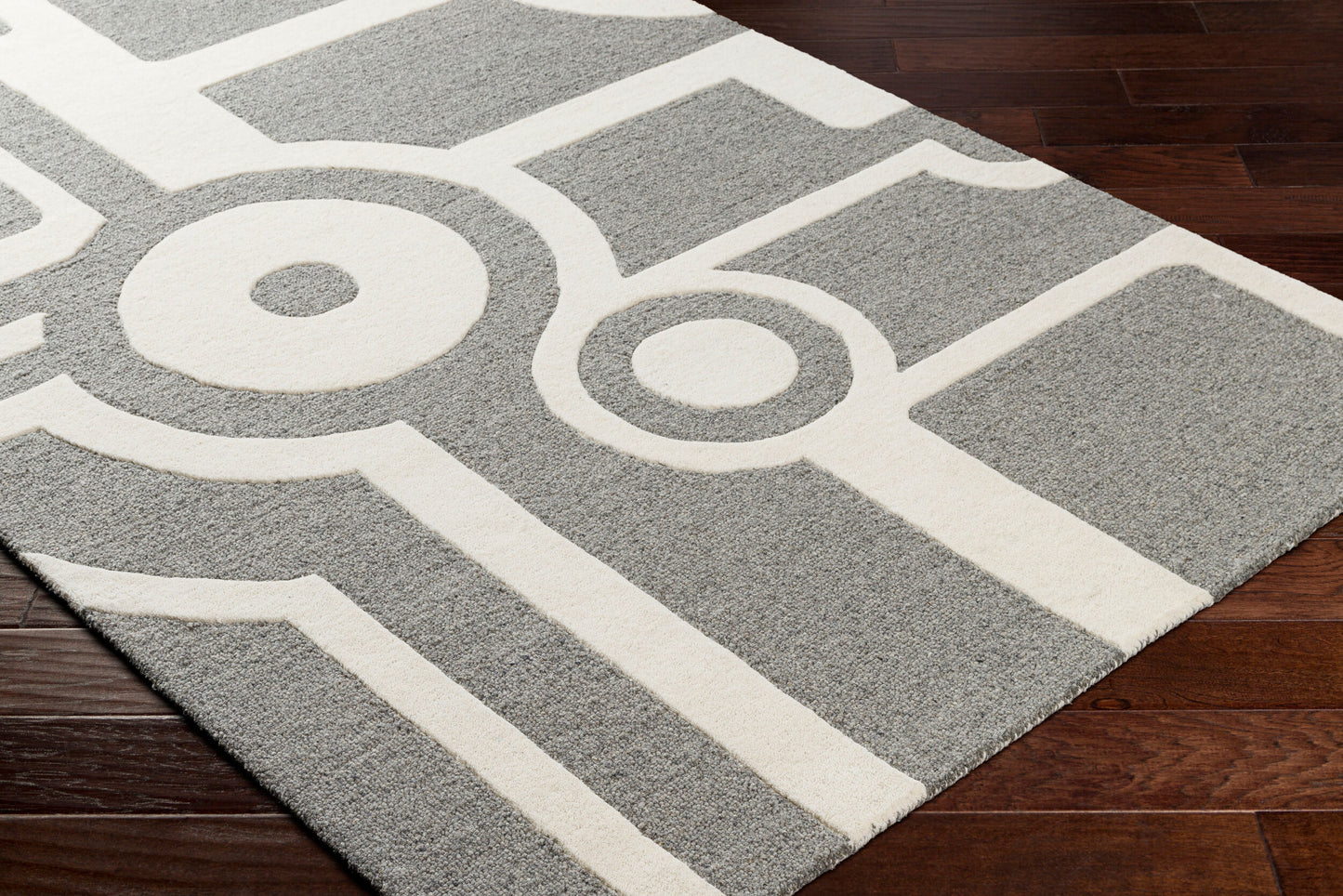Brook BKO-2300 9' x 12' Handmade Wool Area Rug