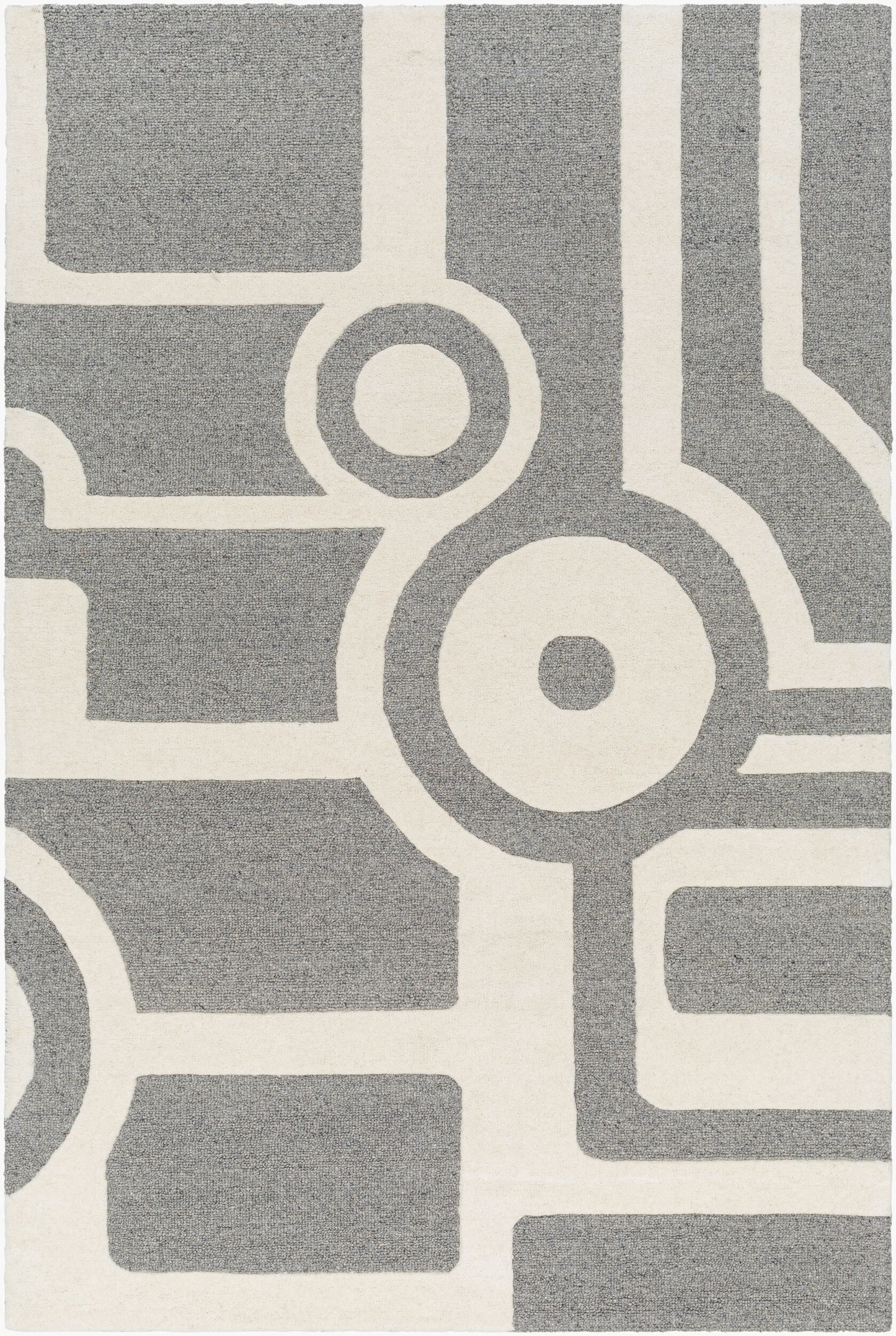 Brook BKO-2300 9' x 12' Handmade Wool Area Rug
