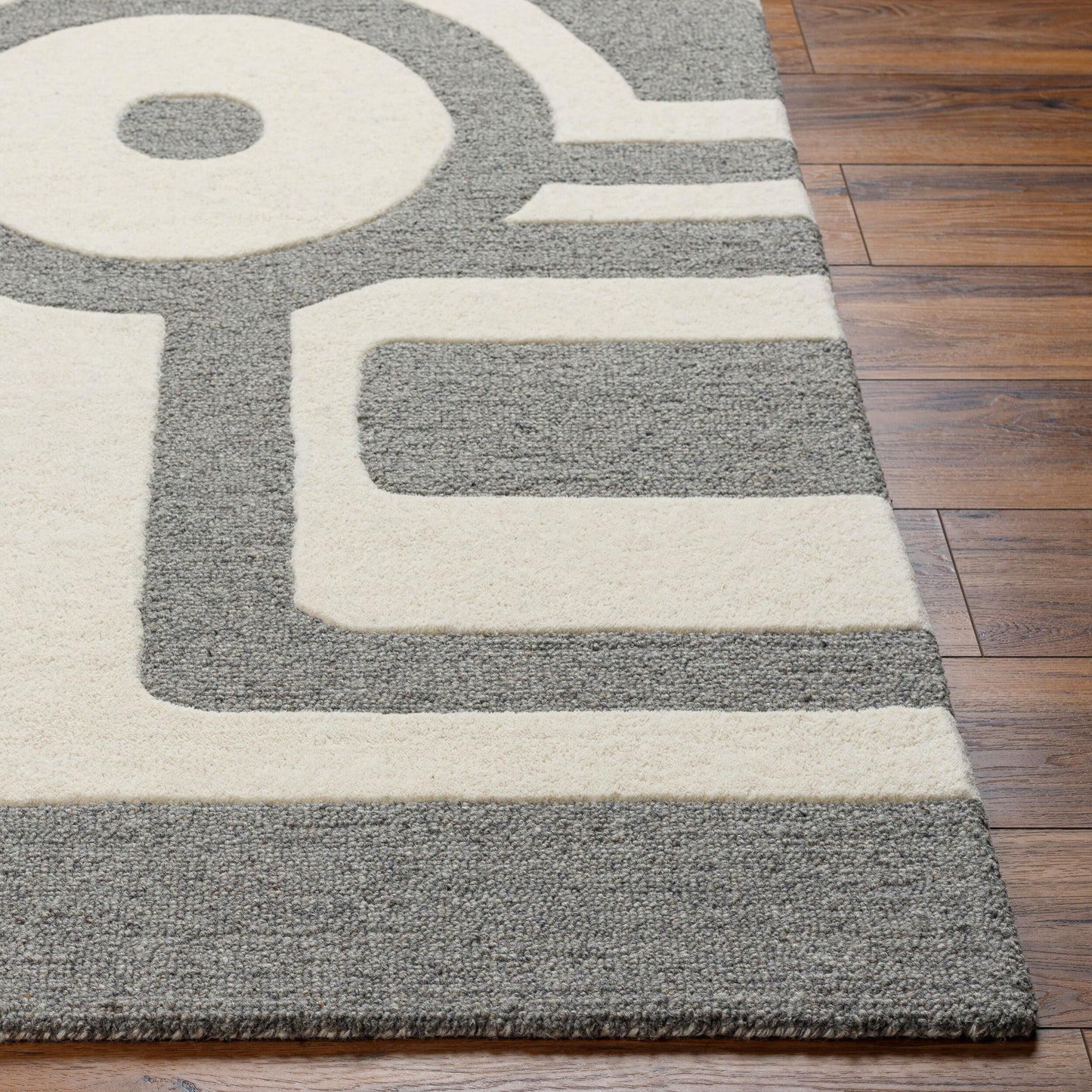 Brook BKO-2300 9' x 12' Handmade Wool Area Rug
