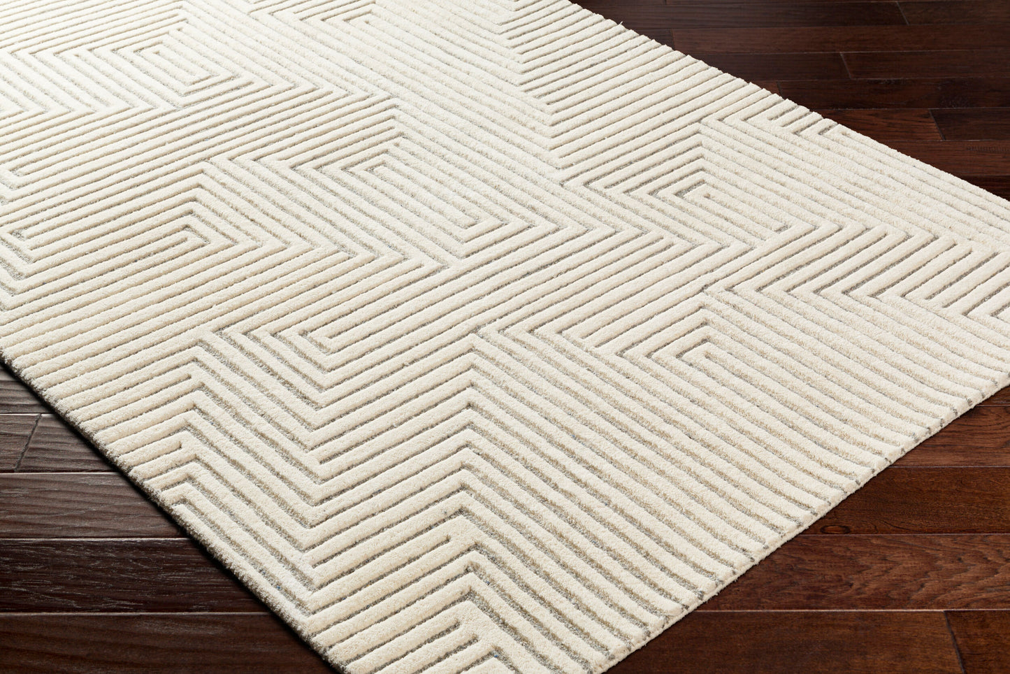 Brook BKO-2313 8' x 10' Handmade Wool Area Rug