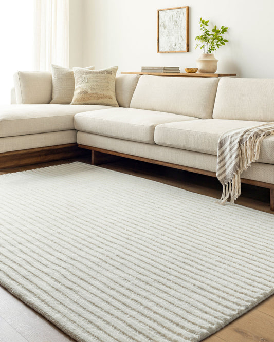 Alfombra de lana hecha a mano Brook BKO-2326 de 1,52 m x 2,13 m