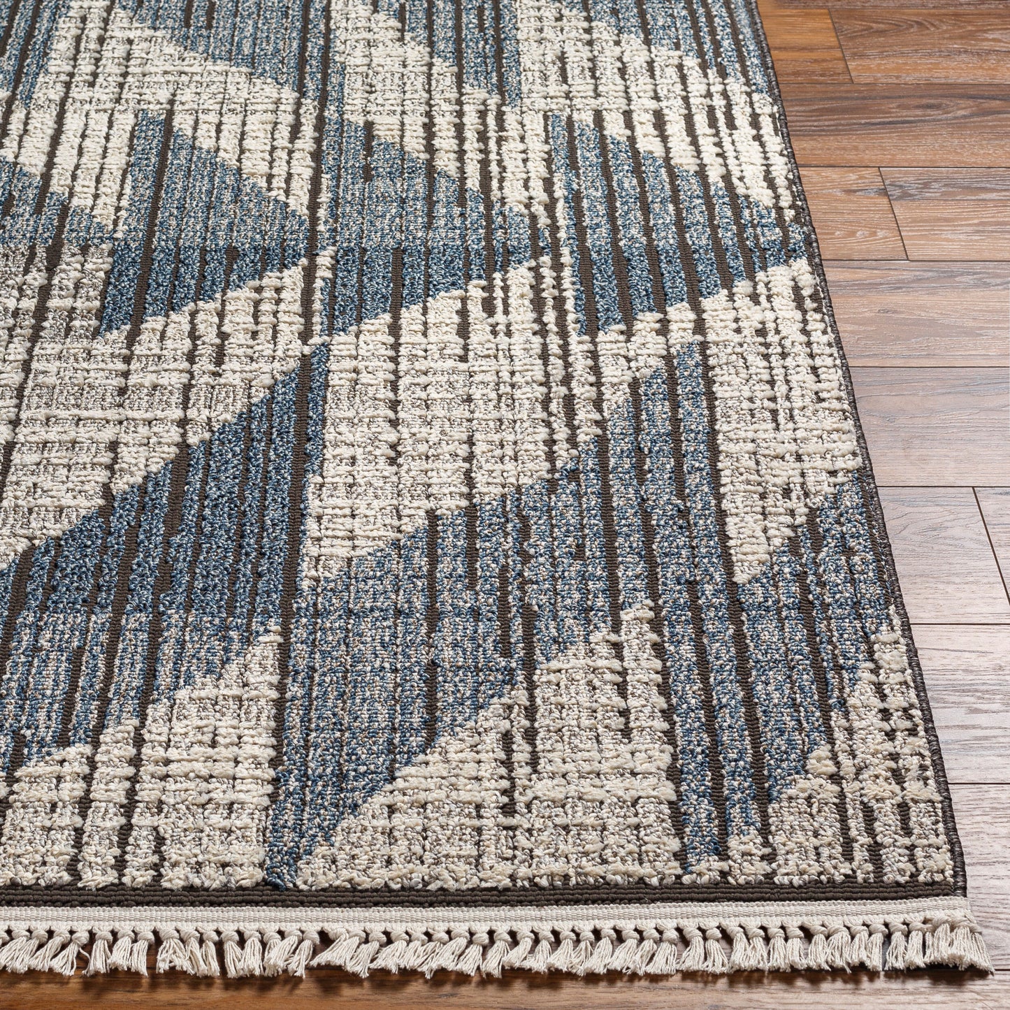 Berlin BLR-2305 7ft Runner Machine Woven Runner Rug