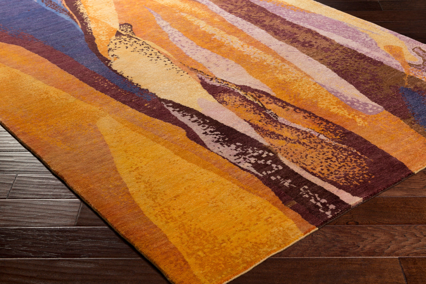 Brought to Light BOL-4000 2' x 3' Handmade Wool Accent Rug