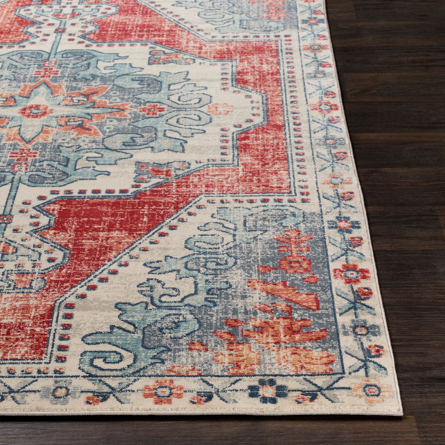 Bohemian BOM-2300 9' x 12' Machine Woven Area Rug