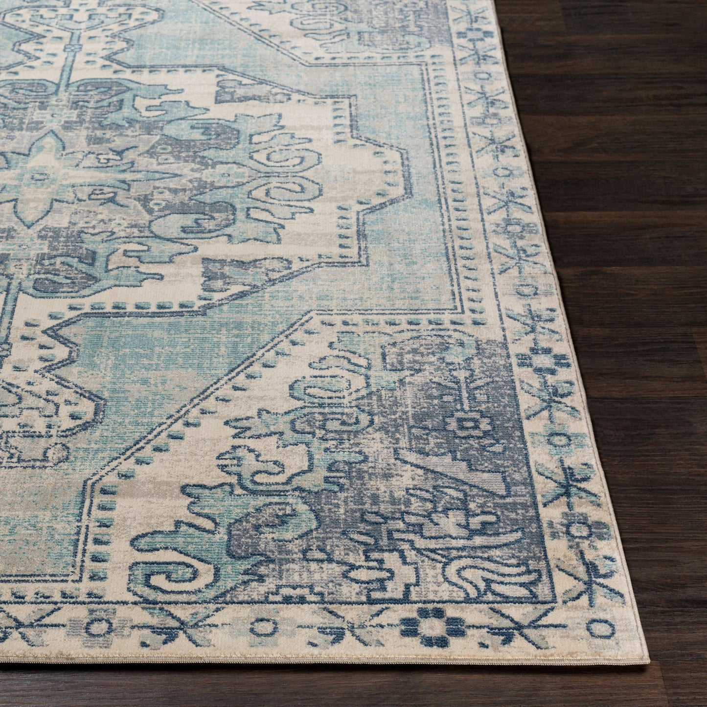 Bohemian BOM-2301 8ft Runner Machine Woven Runner Rug