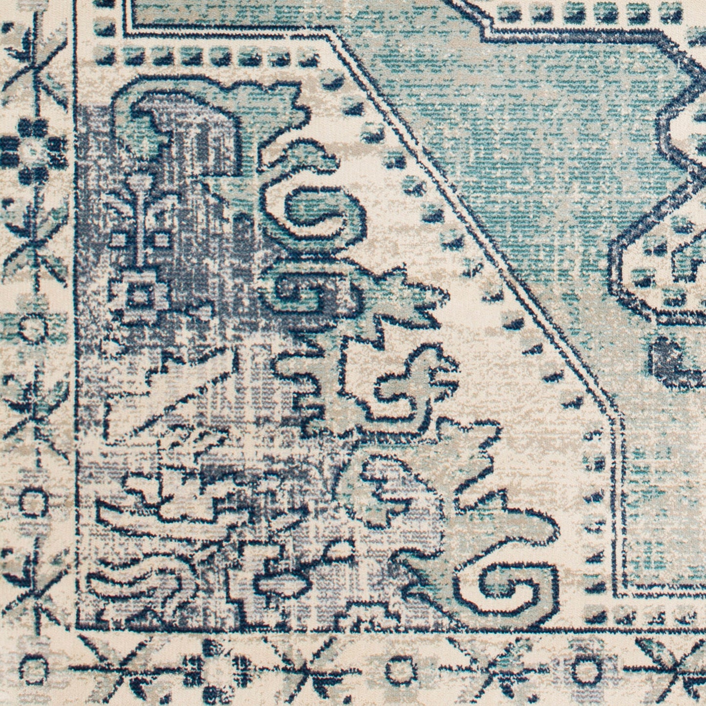 Bohemian BOM-2301 8ft Runner Machine Woven Runner Rug