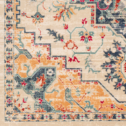 Alfombra tejida a máquina Bohemian BOM-2311 de 1,52 m x 2,13 m