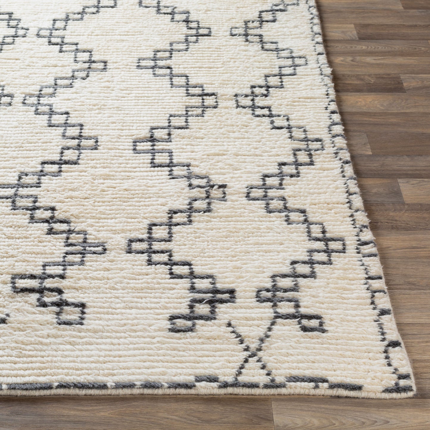 Beni Ourain BON-2301 8' x 10' Handmade Wool Area Rug