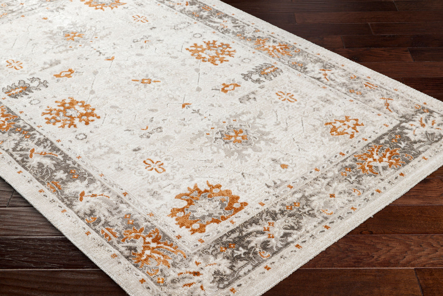 Basel BOS-2307 2' x 3' Machine Woven Accent Rug