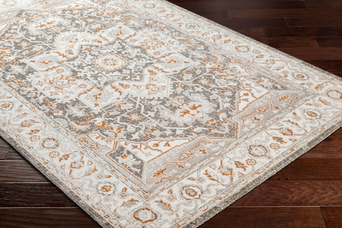 Basel BOS-2313 2' x 3' Machine Woven Accent Rug