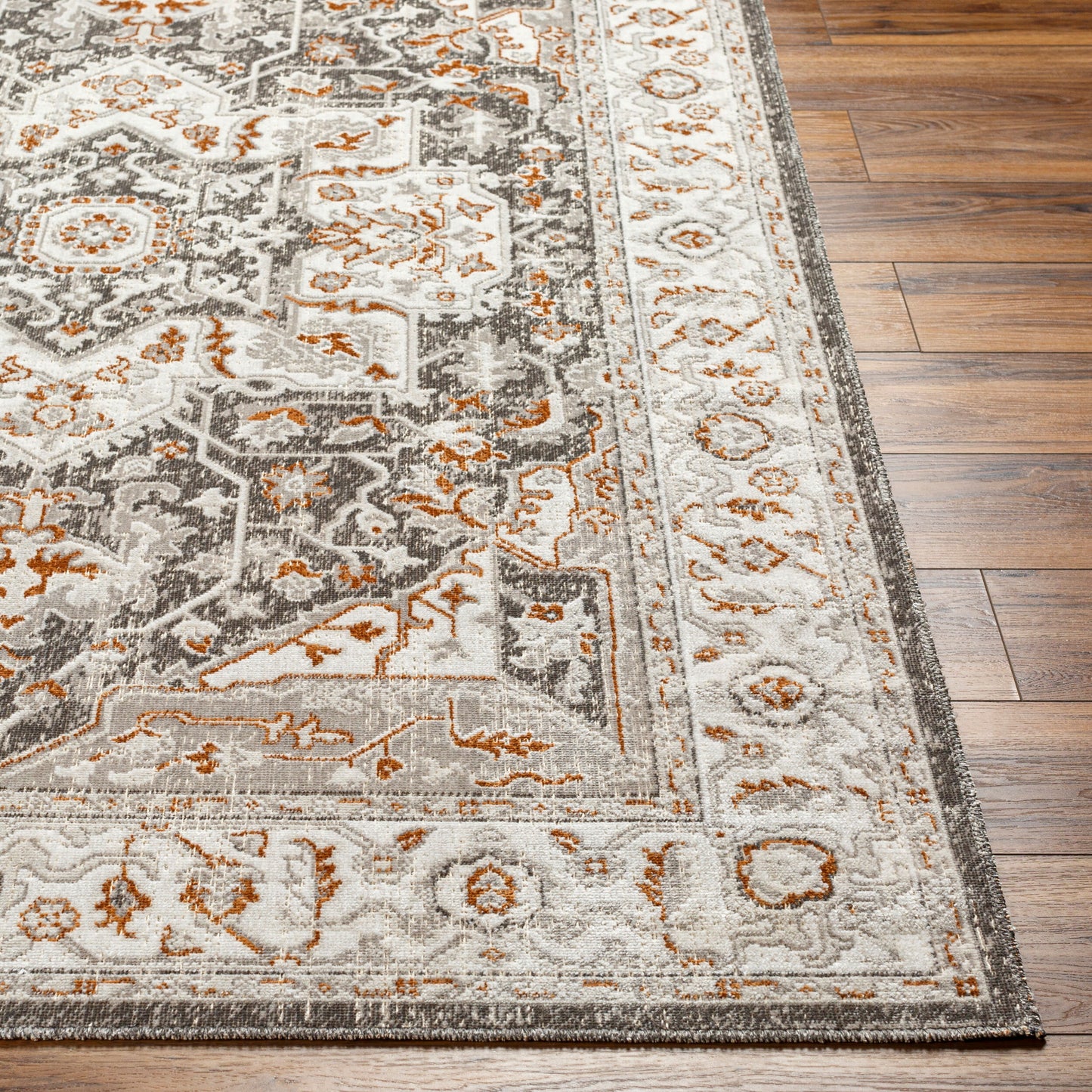 Basel BOS-2313 2' x 3' Machine Woven Accent Rug