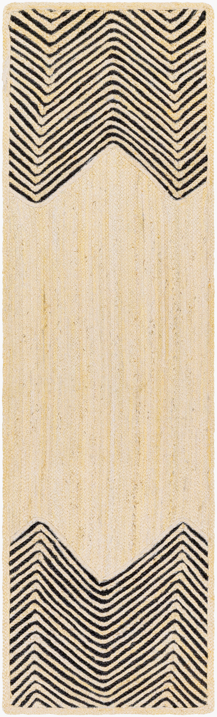 Bryant BRA-2400 8ft Runner Handmade Jute Runner Rug