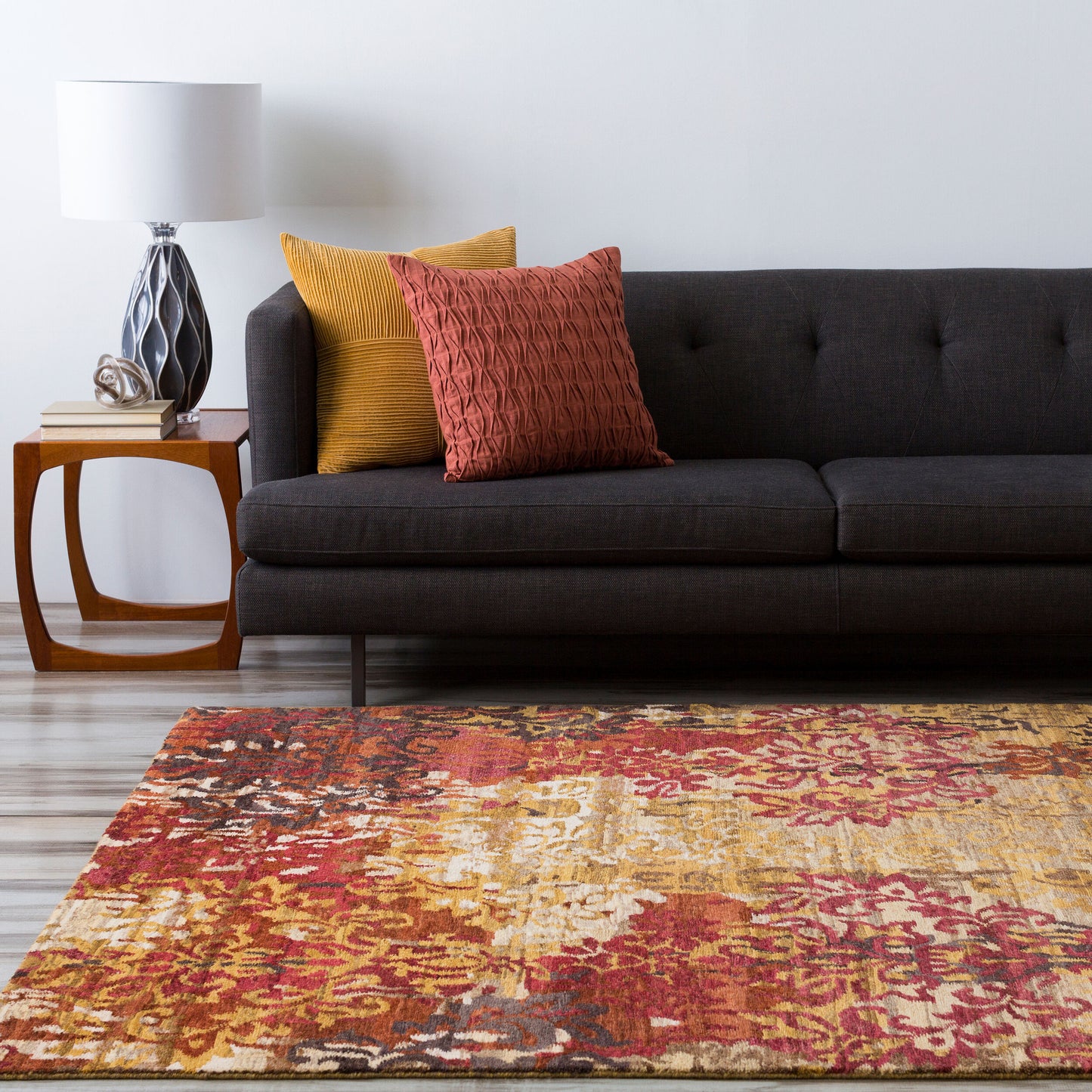 Brocade BRC-1002 2' x 3' Handmade Wool Accent Rug