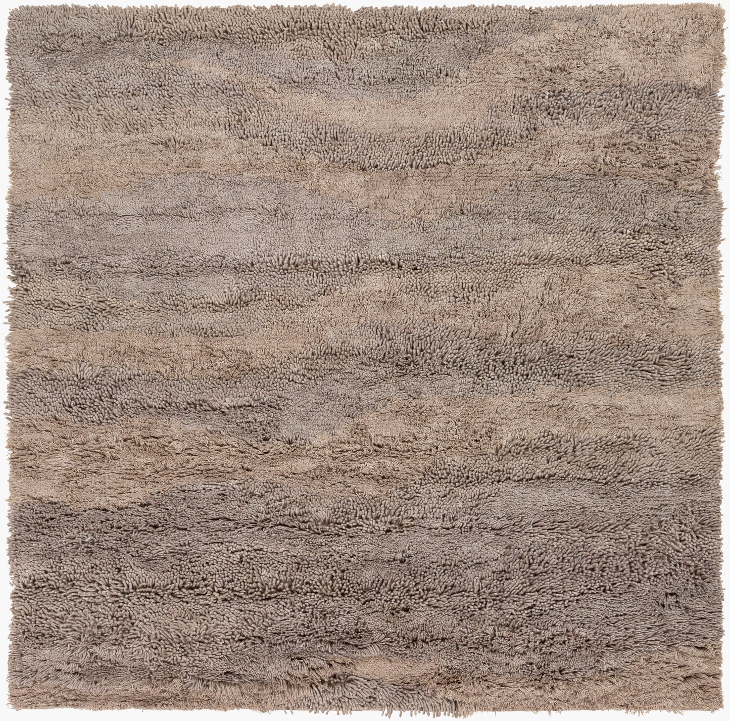Berkley BRK-3304 8ft Square Handmade Wool Area Rug
