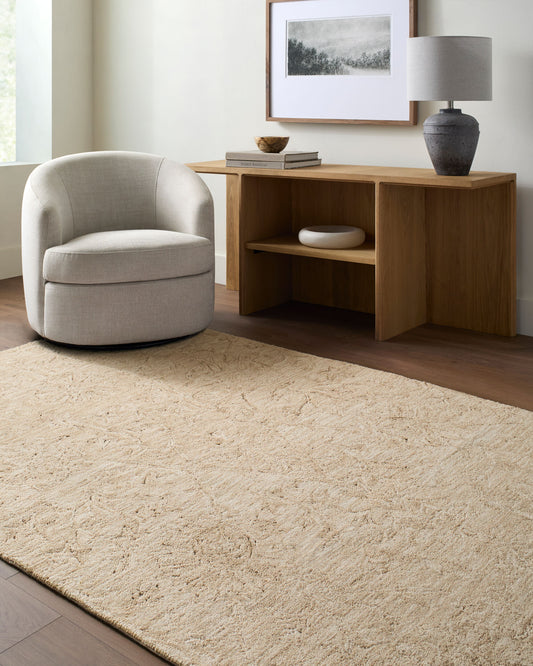 Alfombra de lana hecha a mano Brady BRL-2301 de 1,52 m x 2,13 m