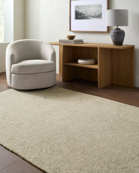 Alfombra de lana hecha a mano Brady BRL-2302 de 1,52 m x 2,13 m