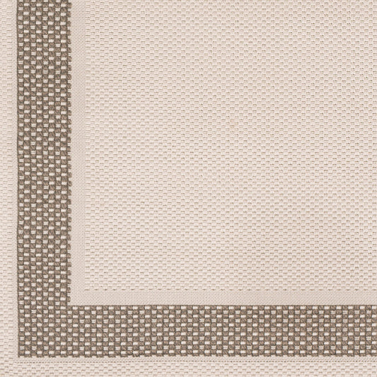 Alfombra Breeze BRZ-2307 de 1,52 m x 2,13 m, tejida a máquina, para interior y exterior