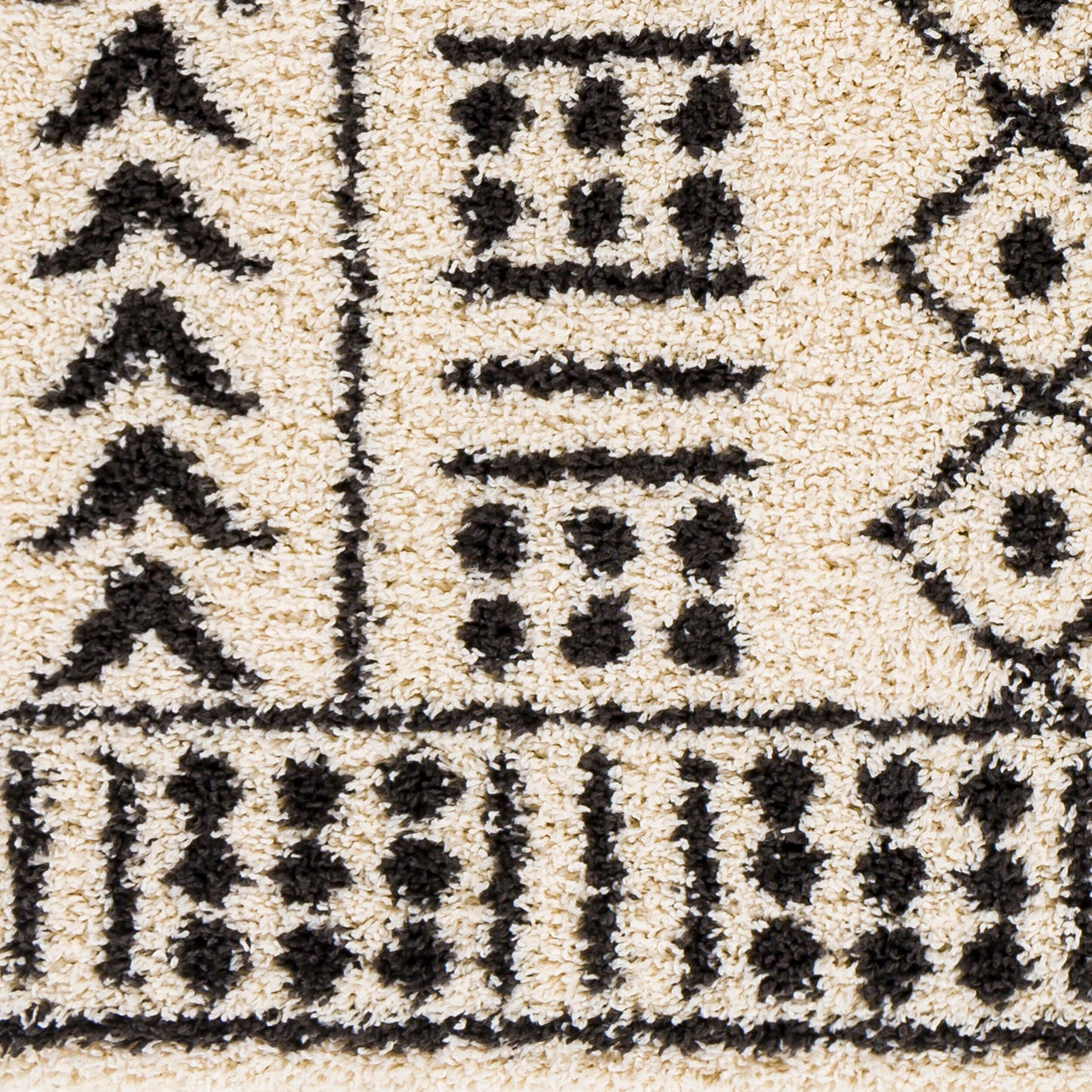 Beni Shag BSH-2305 Alfombra tejida a máquina de 5' x 7'