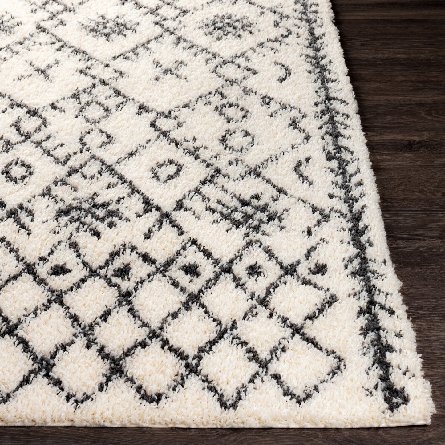 Beni Shag BSH-2306 Alfombra tejida a máquina de 5' x 7'