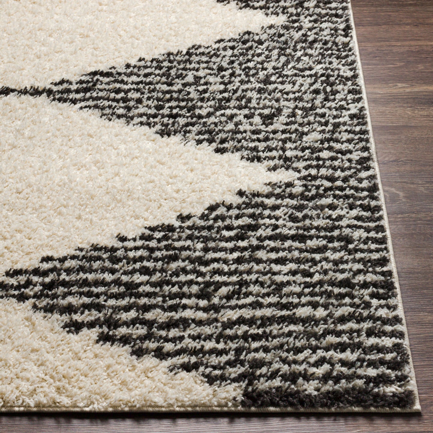 Beni Shag BSH-2308 7ft Runner Machine Woven Runner Rug