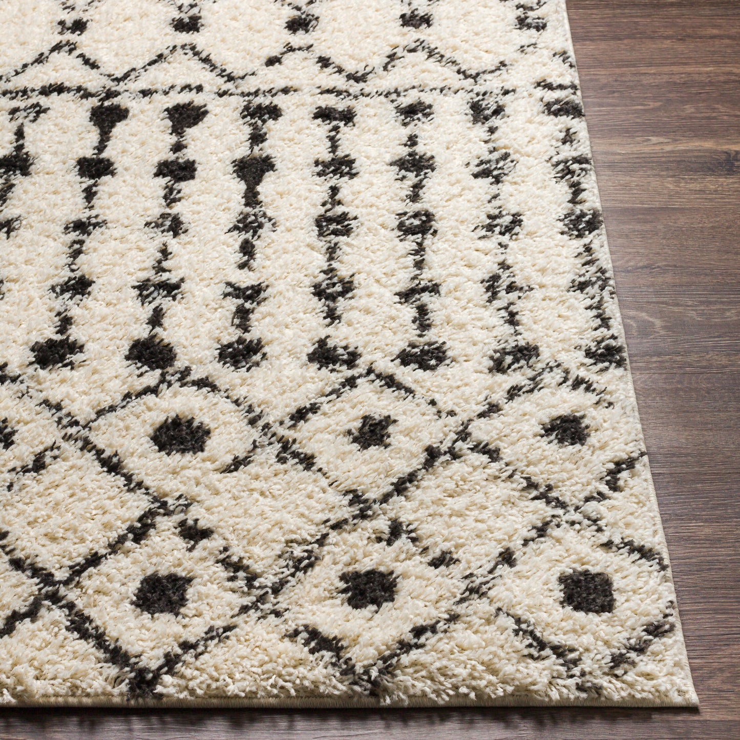Beni Shag BSH-2309 5' x 7' Machine Woven Area Rug
