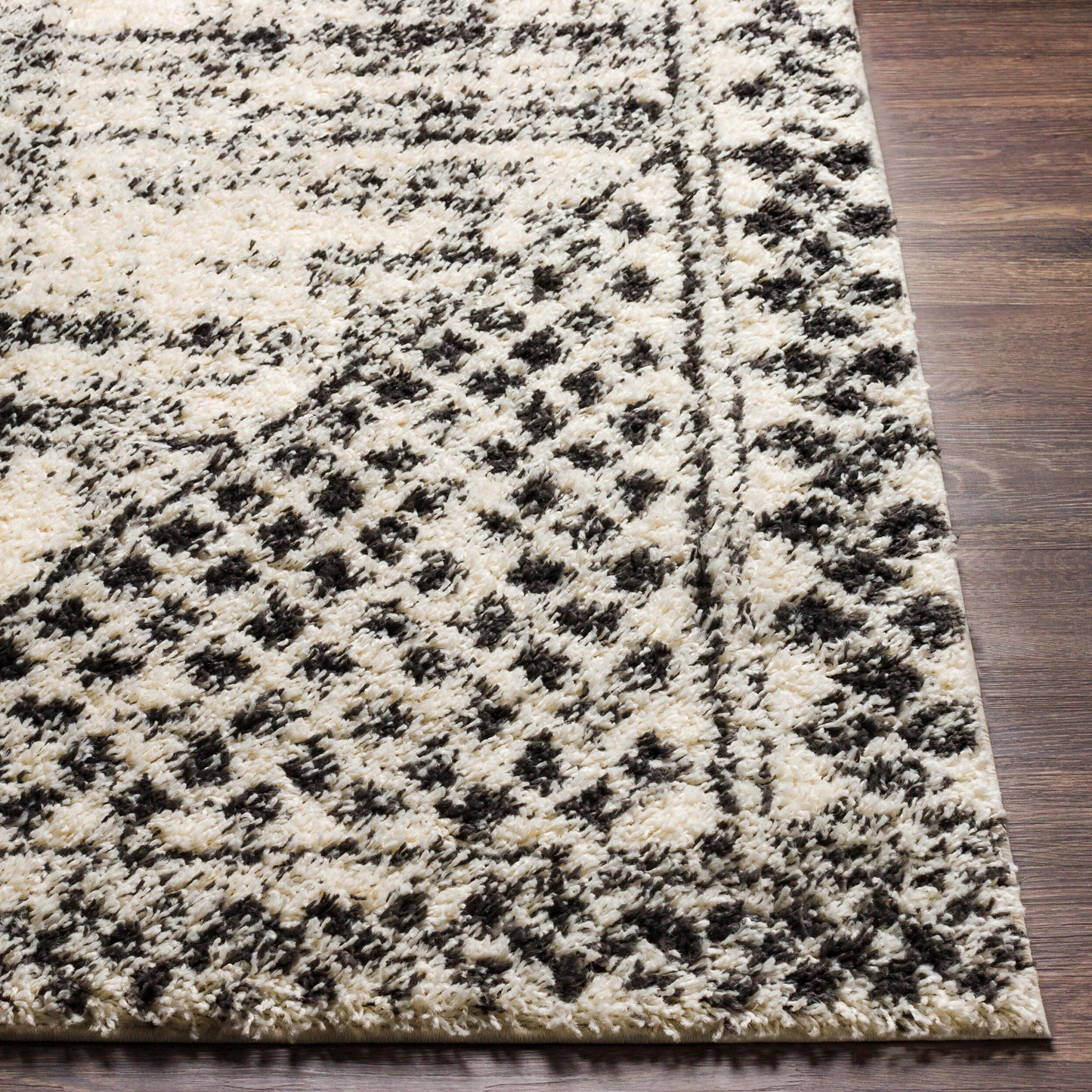 Beni Shag BSH-2330 5' x 7' Machine Woven Area Rug