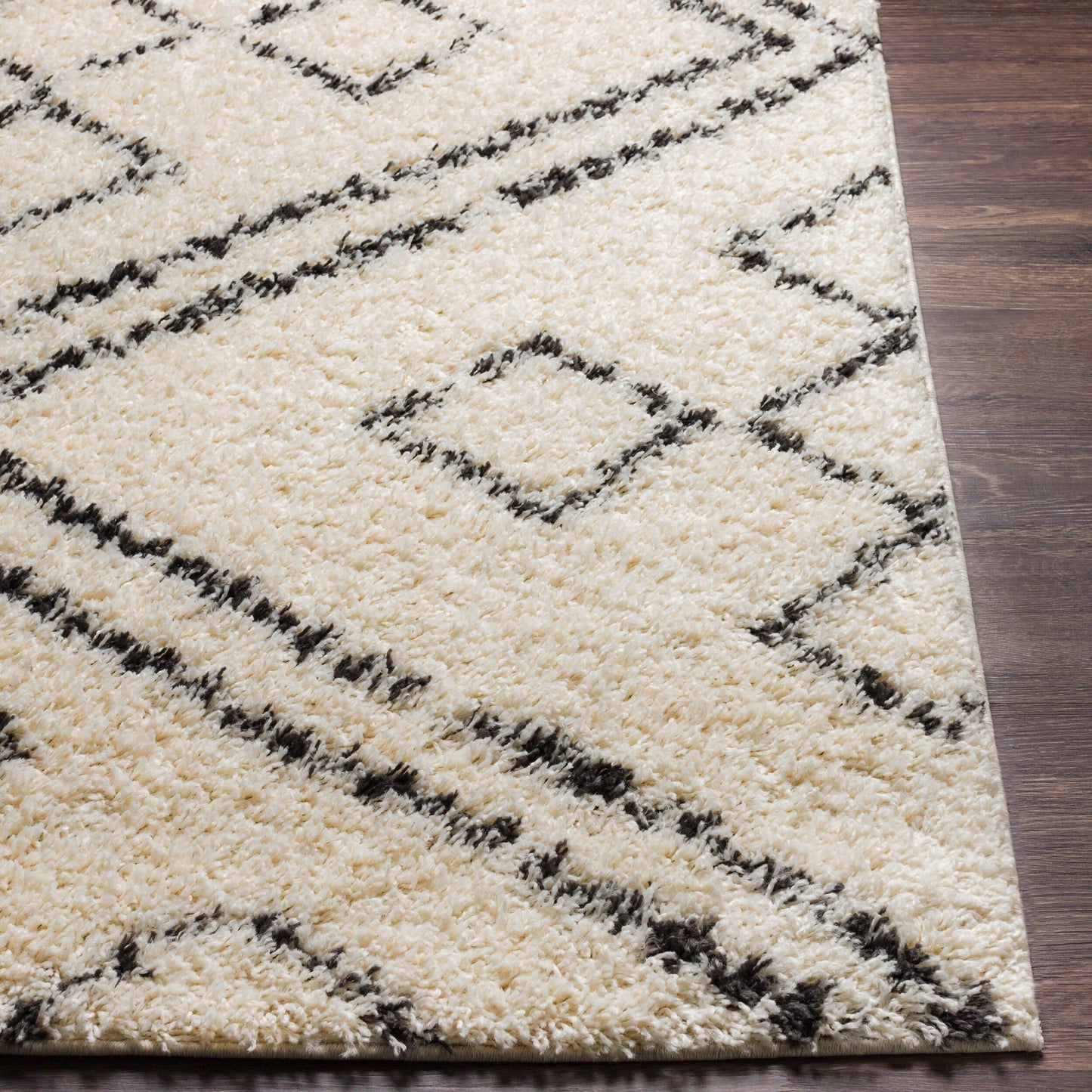 Beni Shag BSH-2331 7ft Runner Machine Woven Runner Rug